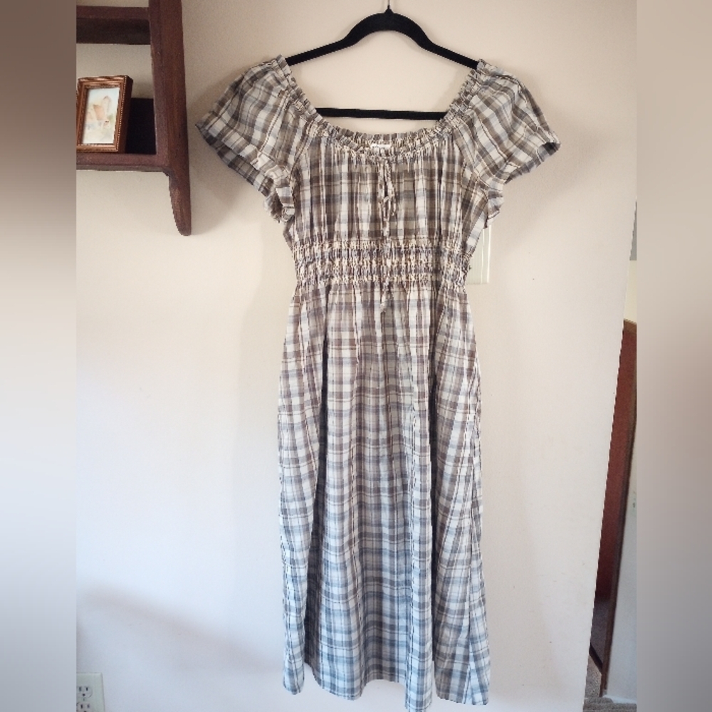 Neuflora Durango Dress In Plaid - altered!!